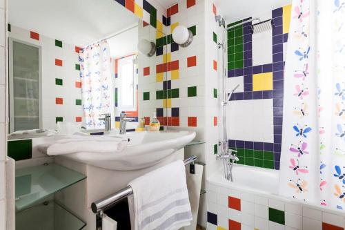 Koupelna v ubytování Apartamento Jardin de Santa Paula