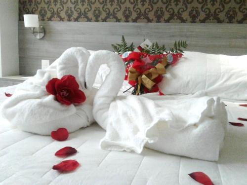 Letto o letti in una camera di Paragominas Palace Hotel