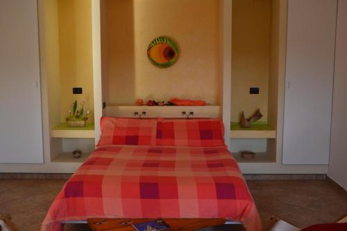 A bed or beds in a room at Casa Cora