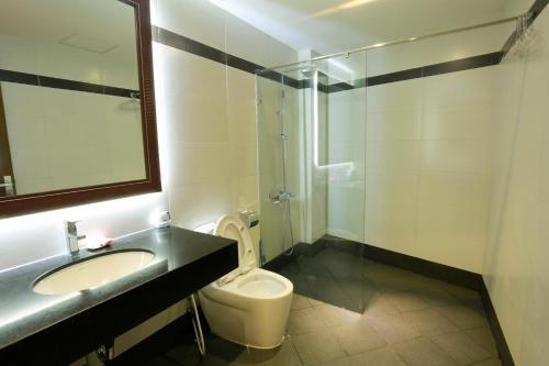 Phòng tắm tại Alaya 1 Apartment