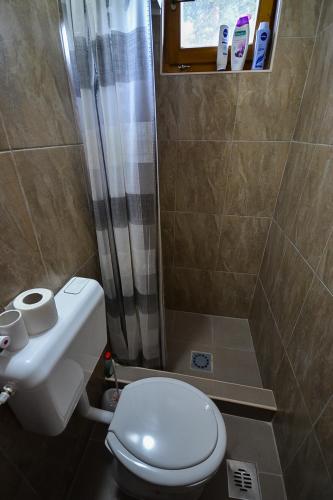 Koupelna v ubytování Antik Sobe