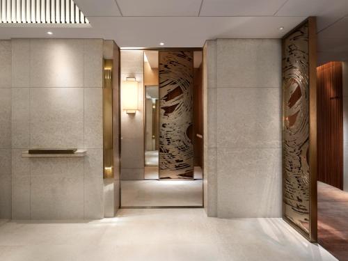 Koupelna v ubytování Kerry Hotel Hong Kong by Shangri-la