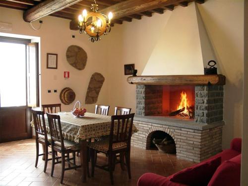 Χώρος καθιστικού στο Agriturismo Casone
