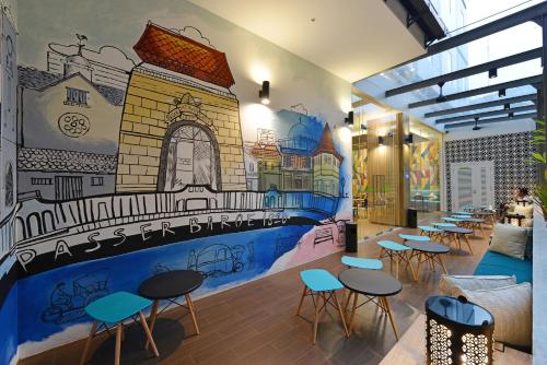 Restoran atau tempat makan lain di POP! Hotel Pasar Baru Jakarta