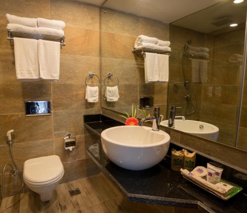 Koupelna v ubytování Park Village Resort by KGH Group