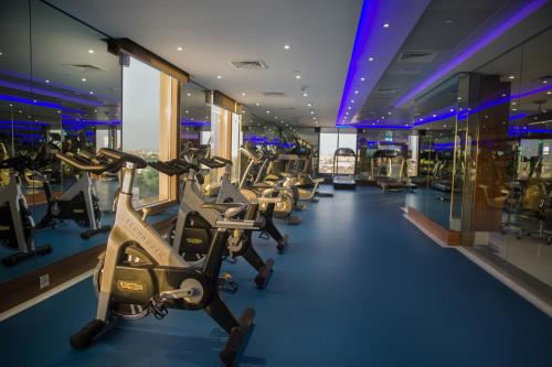 
The fitness center and/or fitness facilities at Ayla Grand Hotel

