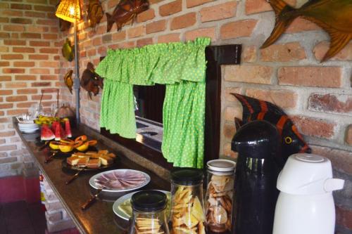 Mad på kroen eller i nærheden