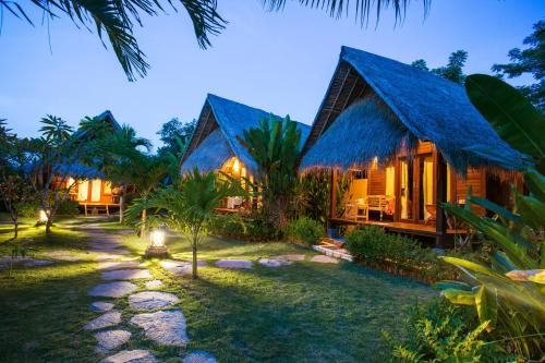 Zahrada ubytování TS Hut Lembongan