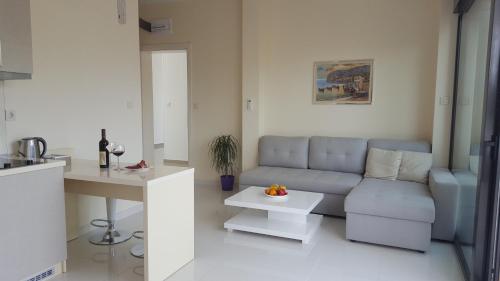 Kuchyň nebo kuchyňský kout v ubytování Guesthouse Laterna
