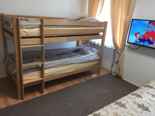 Ein Etagenbett oder Etagenbetten in einem Zimmer der Unterkunft Apartment Una