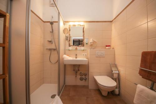 Kúpeľňa v ubytovaní Haus St. Georg