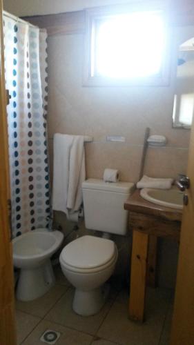 Ένα μπάνιο στο Hostel Andino