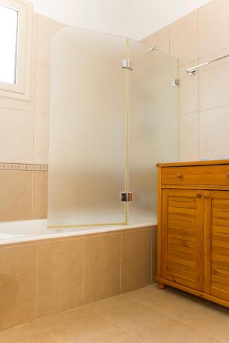 Koupelna v ubytování Eliofos Luxury Villa