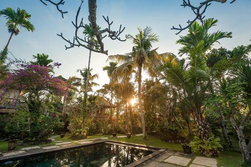 Zahrada ubytování Ubud Inn Cottage by Prasi