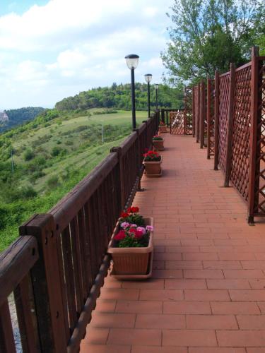 Un balcón o terraza de Agriturismo Becerca Vegan