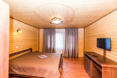 Postel nebo postele na pokoji v ubytování Cottage Berdo