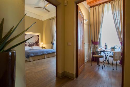 Postel nebo postele na pokoji v ubytování Locanda di Pietracupa