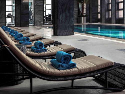 Piscine de l'établissement Pullman Anshan Time Square ou située à proximité