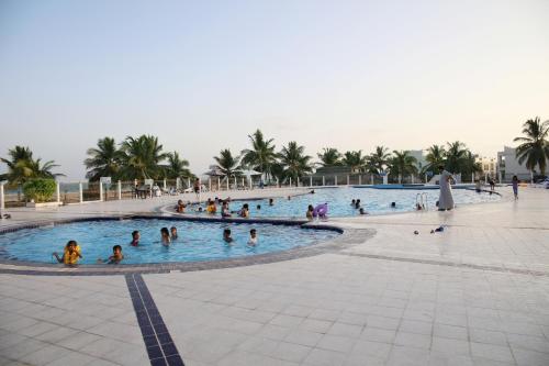 Πισίνα στο ή κοντά στο Samharam Resort Salalah