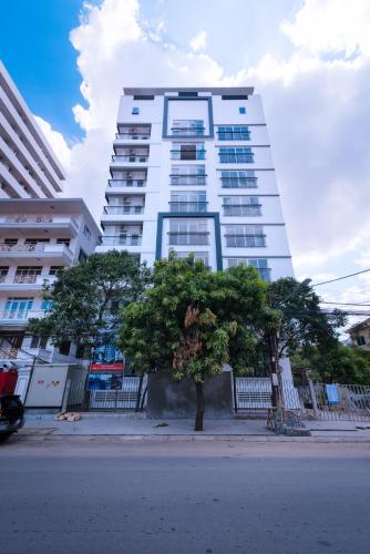 Edificio en el que se encuentra el apartahotel