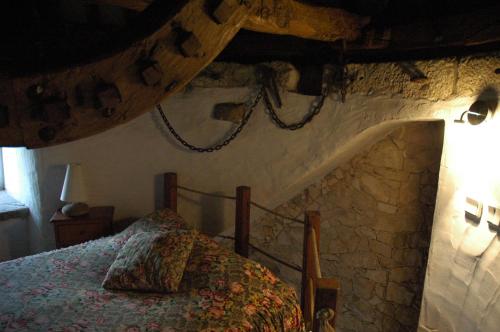 Uma cama ou camas num quarto em Moinho do Avo To