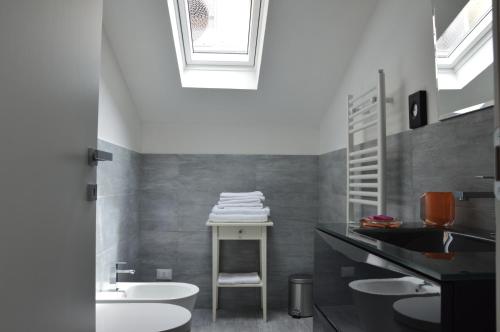 A bathroom at Acque del Velino B&B