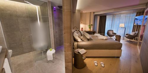 Posezení v ubytování Hotel Baita Montana