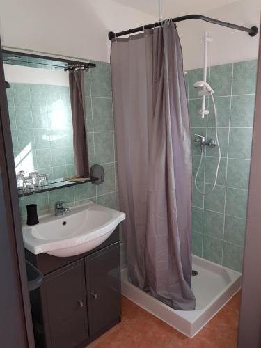 Kúpeľňa v ubytovaní A CASA DI L'ALIVU