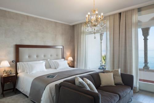 Katil atau katil-katil dalam bilik di Hotel Casa Vilella 4* Sup