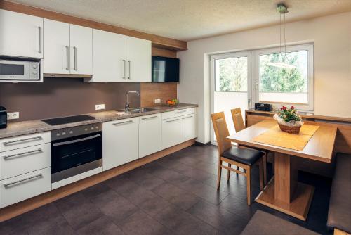 Köök või kööginurk majutusasutuses Appart Collina