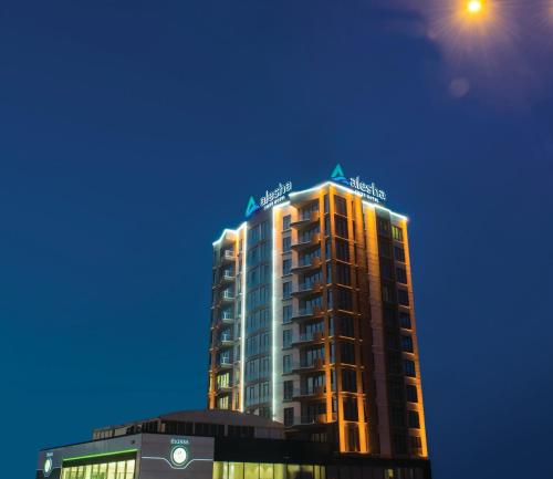 Bangunan di mana terletaknya hotel