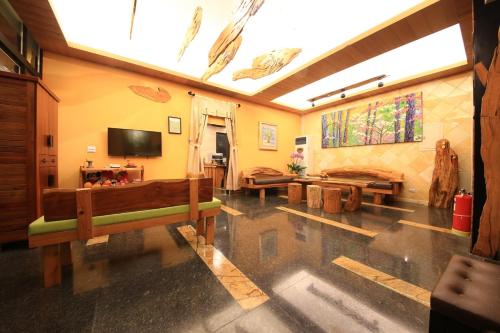 Yun Xuan Cypress Gardensにあるテレビまたはエンターテインメントセンター
