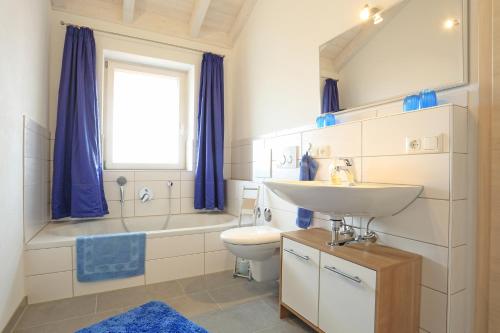 Ένα μπάνιο στο Ferienwohnung Allgäu - Füssen