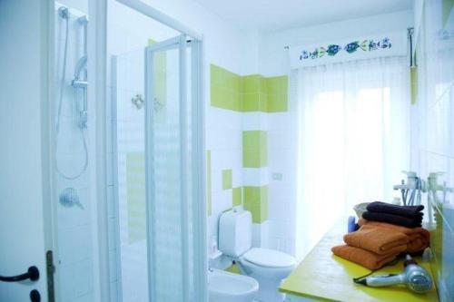 Koupelna v ubytování B&B Kore