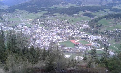 別荘から撮影された、または一般的な山の景色