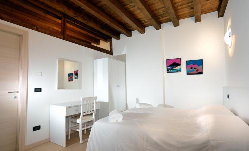 Krevet ili kreveti u jedinici u okviru objekta Sotto le mura