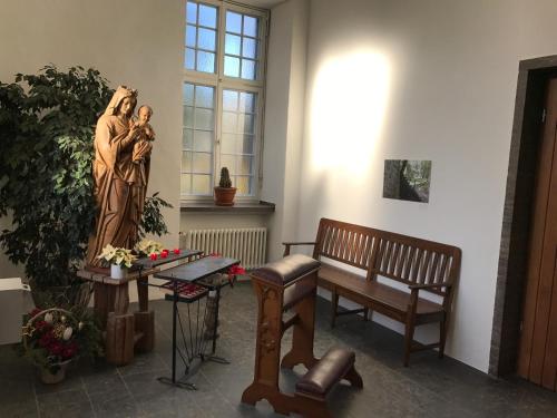 Posezení v ubytování Kloster Langwaden