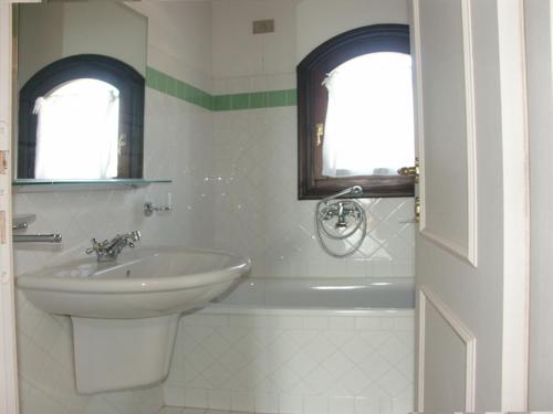 Ett badrum på Casa Giada
