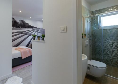 Kúpeľňa v ubytovaní Unique apartment
