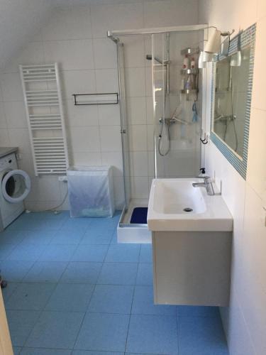 Ένα μπάνιο στο Villa Baltic