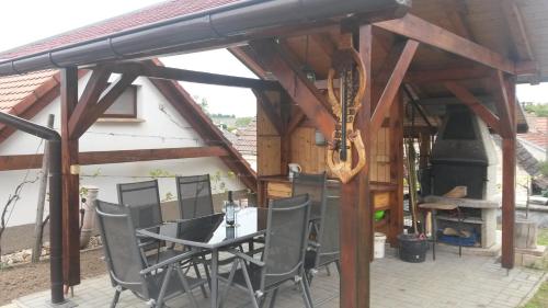 Patio nebo venkovní prostory v ubytování Sklep u Veselých