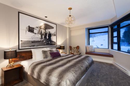 Postel nebo postele na pokoji v ubytování Gibbons Life Accommodations