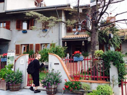 Το κτήριο όπου στεγάζεται  το bed & breakfast