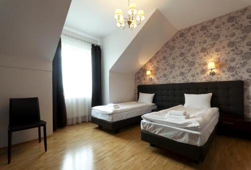 Hotel Orizaにあるベッド