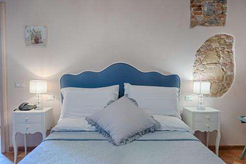 Katil atau katil-katil dalam bilik di Antica Quercia Villa & Spa