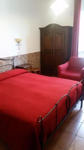 Postel nebo postele na pokoji v ubytování Vecchia Roma Resort