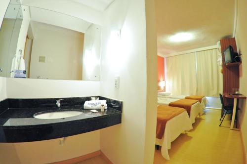 Bathroom sa Hotel Aguadero