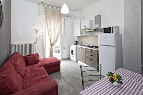 Virtuvė arba virtuvėlė apgyvendinimo įstaigoje Residence Rimini Mare