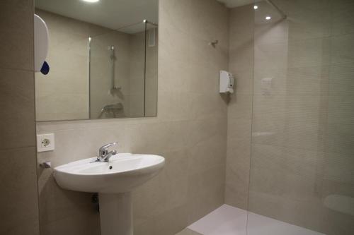 Ванная комната в Pensión Acella