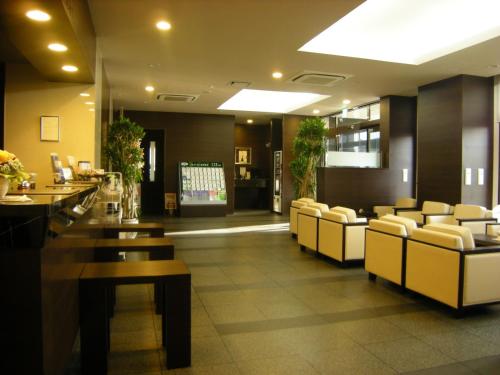 Posezení v ubytování Hotel Route-Inn Yurihonjo